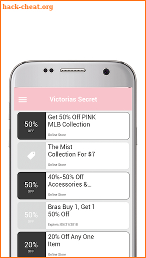 Coupons For Victorias Secret | Deals | Offer screenshot
