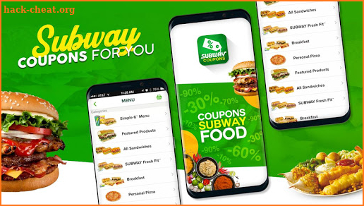 Coupons For You | Subway | Best Food screenshot