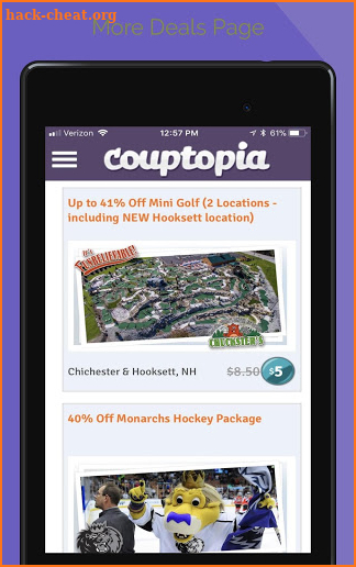 Couptopia screenshot