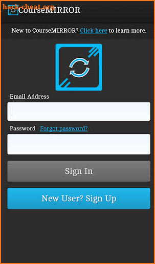 CourseMIRROR v2 screenshot