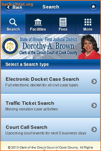 Court Clerk Mobile Connect screenshot