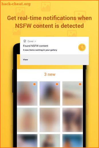 Cover: Auto NSFW Scan & Secure Private Gallery screenshot