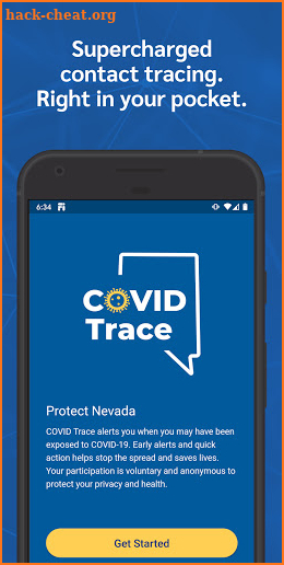 Covid Trace Nevada screenshot