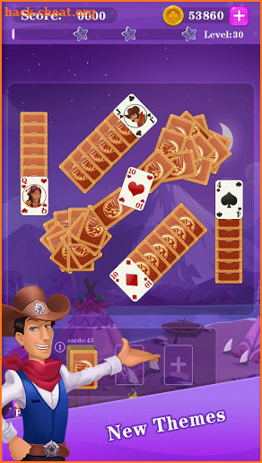 Cowboy Solitaire K screenshot