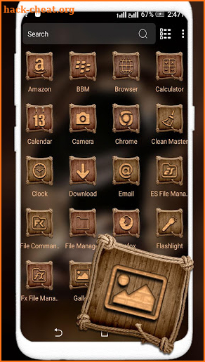 Cowboy Style Launcher Theme screenshot