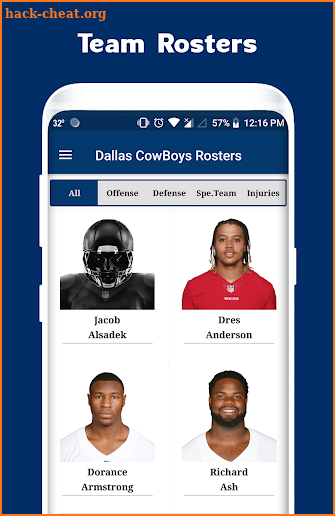 CowBoys Schedule & Scores screenshot