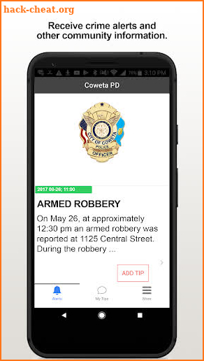 Coweta PD screenshot