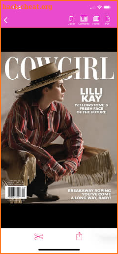 COWGIRL Magazine US screenshot