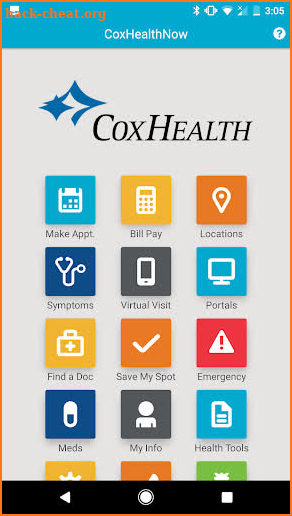 CoxHealthNow screenshot