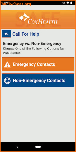 CoxHealthSAFE screenshot