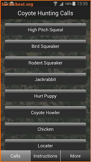 Coyote Hunting Calls screenshot