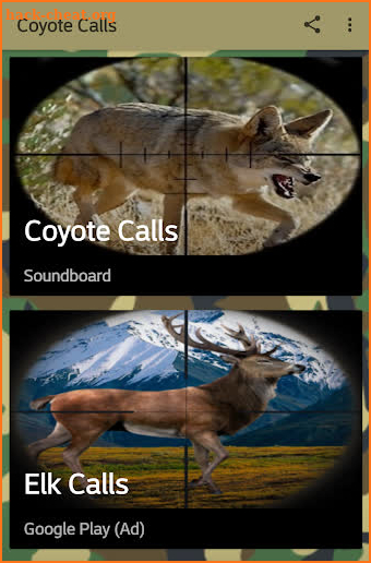 Coyote Hunting Calls screenshot