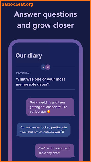 Cozy Couples: Relationship App screenshot