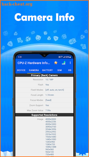 CPU-Z Hardware Info Pro screenshot