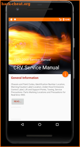 CR-V Service Manual screenshot