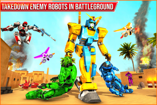 Crab Robot Truck - Car Robot Transforming Game 3D screenshot