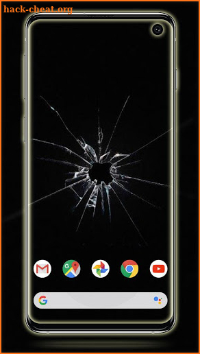 Cracked Screen Wallpaper | Prank Background screenshot