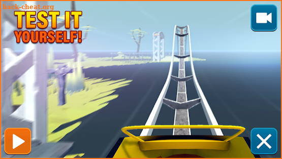 Craft & Ride: Roller Coaster Builder screenshot