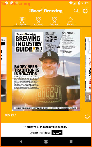 Craft Beer & Brewing Magazine screenshot