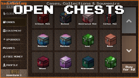 🔥 Craft Clicker Case Opening Tap & Idle screenshot