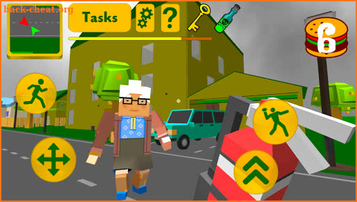 Craft Granny. Blocky Neighbor Escape 3D screenshot