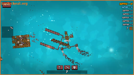 CRAFT RAFT BATTLE screenshot