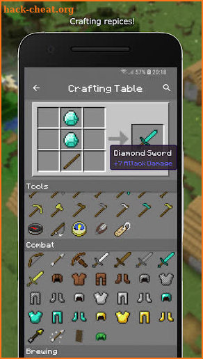 Crafting Table for Minecraft | No Ads screenshot