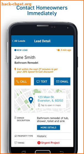 CraftJack Pro: Contractor Home Improvement Leads screenshot