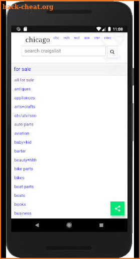 Craiglist App screenshot