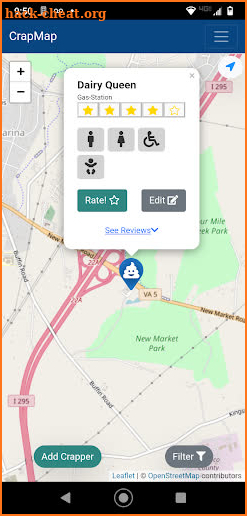 CrapMap - Find Toilets Near Me screenshot