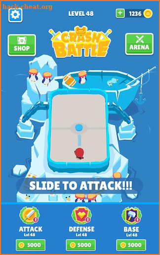 Crash Battle - Idle Heroes & Disc Wars Hockey screenshot