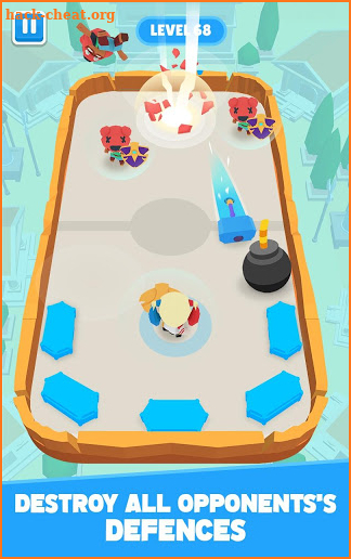 Crash Battle - Idle Heroes & Disc Wars Hockey screenshot