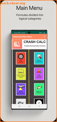 Crash Calc screenshot