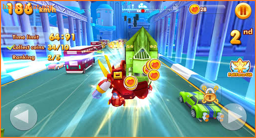 Crash Car Transform Racing screenshot