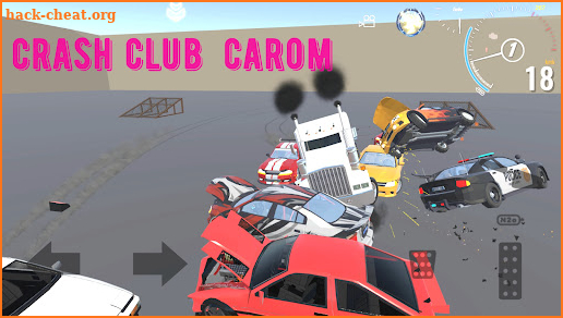 Crash Club Carom screenshot