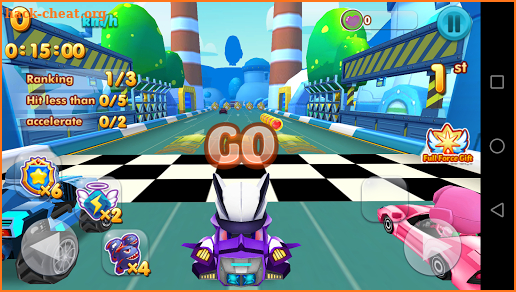 Crash Supercoot - Car Transform Racing screenshot