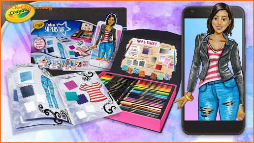 Crayola Fashion Superstar screenshot