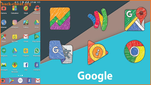 CRAYONIC - ICON PACK screenshot