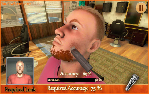 Crazy Barber shop Hair simulator Game screenshot