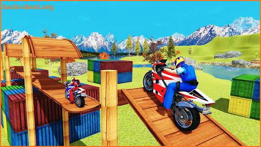 Crazy Bike Racing Stunt 3D 2 screenshot