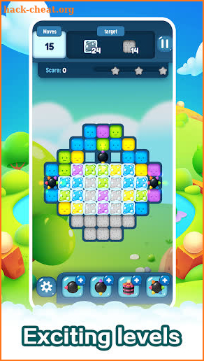 Crazy Blast - Magic match 3 game screenshot