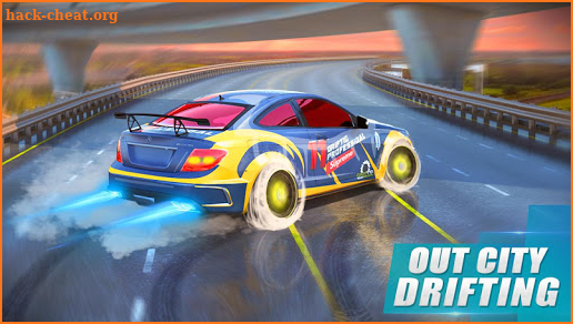 Crazy car drifting race: 3d Car Drifting Game 2020 screenshot