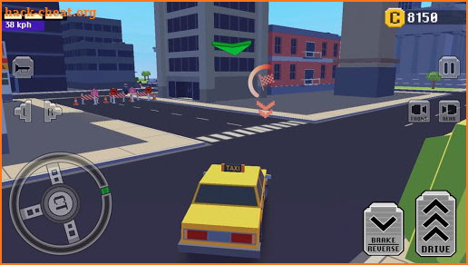 Crazy Car: Fast Driving In Town screenshot