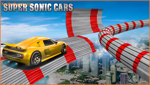 Crazy Car Impossible Track Racing Simulator screenshot