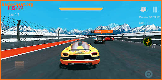 Crazy Car Racing screenshot