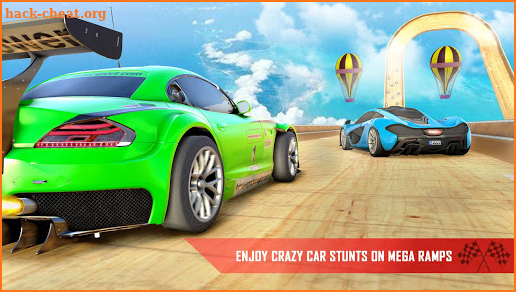 Crazy Car Stunts 3D : Mega Ramp Stunt Car Games screenshot