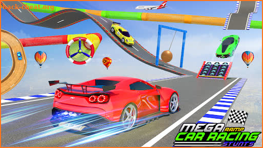 Crazy Car Stunts Ultimate Race screenshot