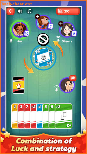 Crazy Card Party Uno Game screenshot