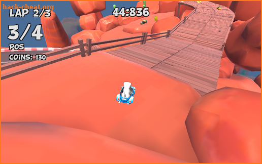 Crazy Cat Rush Racing Run Kitty Craft screenshot