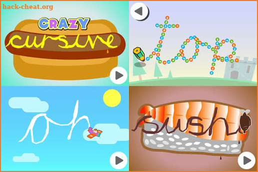 Crazy Cursive Letters screenshot